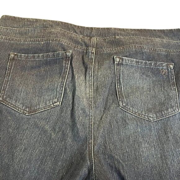 DG2 by Diane Gilman 2XP dark denim pull on drawstring jeans - Picture 9 of 12